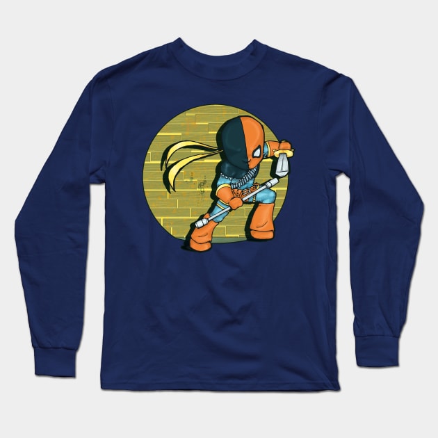 DeathStroke Long Sleeve T-Shirt by Sutilmente